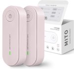 MITO – lot de 2 répulsif ultrasonique d'insectes, anti-moustiques électroniques, souris araignée cafard, Insecticide antiparasitaire