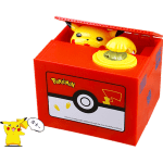 Pokémon tirelire figurine Anime Électronique Tirelire Voler Tirelire Tirelire Argent Coffre-fort Cadeau D'anniversaire Pour Les Enfants