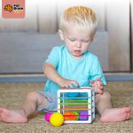 Jeu de tri en forme d'innybin pour bébé, jeux éducatifs d'apprentissage Montessori pour enfants