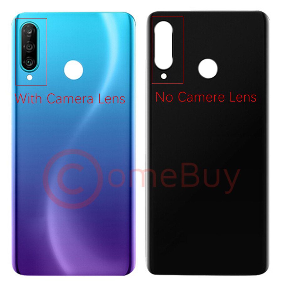 Coperchio Posteriore Batteria Per Huawei P30 Lite / Nova 4E, Con Strumenti Di Riparazione, Nero