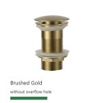 Bathroom Basin Sink Pop Up Drain Stopper Bathroom Faucet Accessories Brass Matt black/Chrome/Rose Gold/Brushed Gold