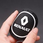 1 / 2pcs Car Coaster Decoration Accessories Water Cup Slot Case For Renault Megane 2 3 Duster Logan Clio Laguna Auto Car Styling