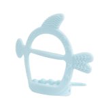 Anneau de dentition en silicone pour nourrisson,gant pour nouveau-né, jouet de mastication pour le développement dentaire, sucette durable pour enfant, pouce et doigts, accessoire durable d'allaitement,
