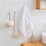 Crochet mural Transparent, 20 pièces, forte auto-adhésive, pour porte, ventouse à forte charge, ventouse pour cuisine, salle de bains