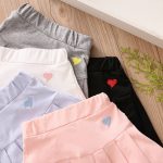 Vêtements d'été en coton pour enfants de 3 4 6 8 9 10 12 ans, jupe avec short, entraînement de danse, à la mode, 2021