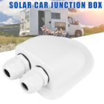 Camper Accessories Caravan Solar Car Junction Box Roof Wire Entry Solar Cable Motorhome Junction Box RV Caravan Accessories
