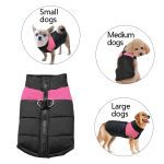 New Waterproof Big Dog Vest Jacket Winter Warm Pet Dog Clothes For Small Large Dogs Puppy Pug Coat Dogs Pets Clothing 4XL 5XL