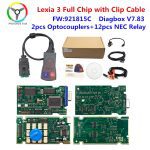 Golden Lexia 3 PP2000 Diagbox V7.83 Full Chip 921815C Diagnostic Tool Lexia 3 for Peugeot for Citroen lexia3 Auto Scanner