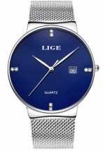 LIGE Luxury Ladies Watch Women Waterproof Rose Gold Steel Strap Women Wrist Watches Top Brand Bracelet Clocks Relogio Feminino
