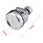 360 Degree Swivel Kitchen Faucet Aerator Adjustable Dual Mode Sprayer Filter Diffuser Water Saving Nozzle Faucet Connector