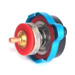 Car Motorcycle Styling D1 Spec Thermo Radiator Cap Tank Cover Water Temperature Gauge with Utility Safe 0.9 Bar/ 1.1 Bar/1.3 Bar