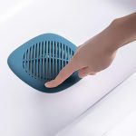 Shower Drain Covers Silicone Tube Drain Hair Catcher Stopper With Sucker For Bathroom Kitchen Ubber Bathtub Sink Strainer Plug