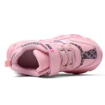 Chaussures de printemps en cuir Pu pour enfants, baskets de Sport pour bébés filles et garçons, souples de marque pour entraîneur, nouvelle collection