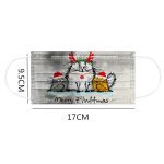 50PCS Adults Disposable Unisex Printed Christmas Masks 3-layer Masks 100pcs Mascara Facial Protectora Bandana mascarillas маски