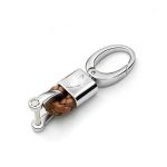 Leather Zinc Alloy Car Key Rings Keychain Key Chain For MINI Cooper R55 R56 R57 R58 R59 R60 F54 F55 F56 F57 F60 Car styling