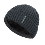 Bonnet en coton pour homme et femme, tricot chaud, épais, en velours, de haute qualité, couleur unie, à la mode, collection hiver 2020