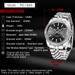 PAGANI DESIGN Men Mechanical Watch Top Brand Luxury Automatic Watch Sport Stainless Steel Waterproof Watch Men relogio masculino