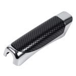 Universal Stylish Car Hand Brake Carbon Fiber Protector Cover Interior Decor 12.5cm x 2.5cm