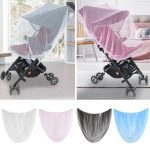 Moustiquaire anti-moustiques pour poussette de bébé, filet de Protection pour nourrissons en maille, accessoires de poussette, 150cm