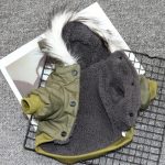 Pet Cats and Dogs Winter Warm Down Jacket Jacket Medium and Small Dog Chihuahua Hooded Clothes Lightweight Hoodie