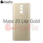 Couverture arrière En Verre Pour 6.3 "Huawei Mate 20 Lite Porte De Couvercle De Batterie Arrière Panneau de Logement Pour Huawei Mate 20 Lite Couvercle De La Batterie