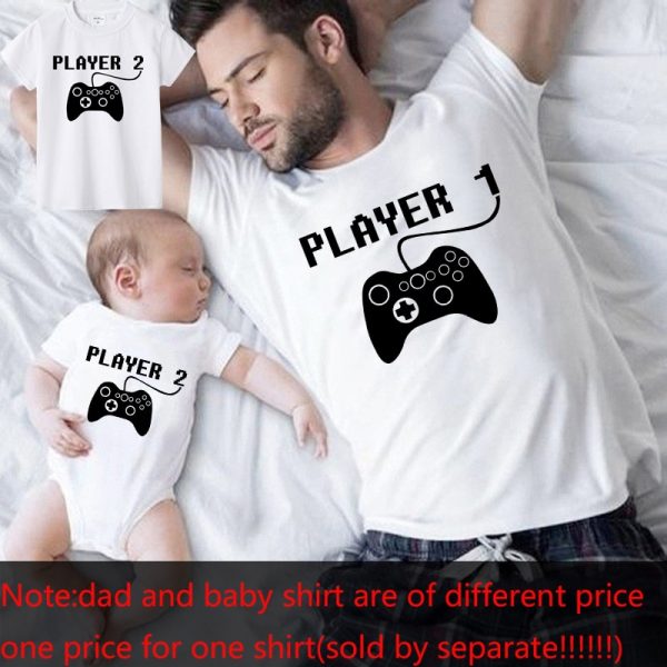Hauts pour père et fils, t-shirts Best Friends, look de famille s'adapte parfaitement à la taille, vêtements assortis