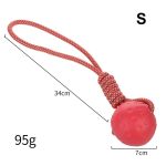 HOOPET Dog Toy Rubber Ball Bite-resistant Dogs Puppy Teddy Pitbull Pet Supplies
