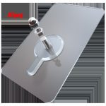 Crochets muraux en PVC, 10 pièces, forte adhérence, sans couture, Transparent, résistant à l'eau, pour cuisine et salle de bains