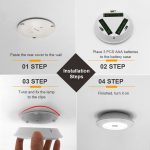 New 5W LED Wardrobe Light Adjustable Remote Control Push Button Showcase Lamp For Stairs Kitchen Bathroom Wardrobe Night Light