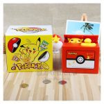 Pokémon tirelire figurine Anime Électronique Tirelire Voler Tirelire Tirelire Argent Coffre-fort Cadeau D'anniversaire Pour Les Enfants