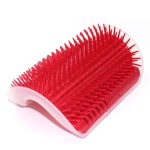 Pet Product For Cat Self Groomer Wall Brush Corner Cat Massage Self Groomer Comb Brush With Catnip Cat Rubs with a Tickling Comb