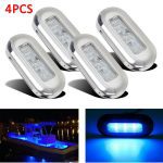 4Pc Blue 3LED