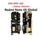 Module de Microphone + carte de Port de chargement USB, pièces de connecteur de câble flexible pour Xiaomi Redmi Note 4 4X 4xpro, remplacement Global, nouveau