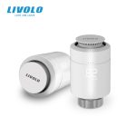 LIVOLO Zigbee Wifi Intelligent Température Contrôleur de Vanne, Précise ÉCRAN AFFICHAGE LED, capteur Automatique Fonction, la Protection Des Enfants Ensemble