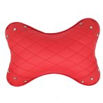 Artificial Leather Car Neck Pillows Support Comfortable Universal Single Headrest Fit For Most Auto Accessories Fills Fiber