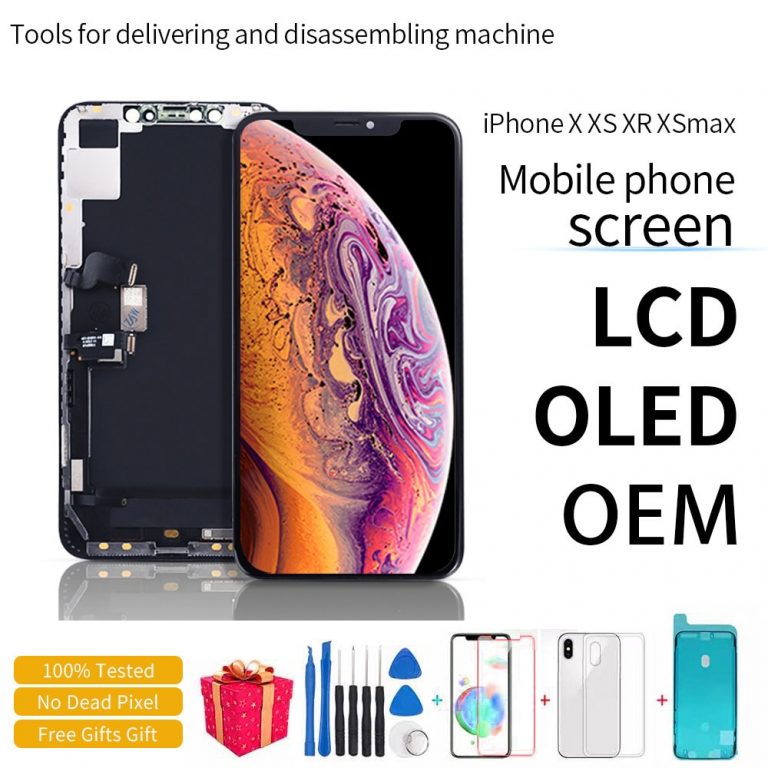 ECRAN VITRE TACTILE QUALITÉ TFT ( NON OLED ) POUR IPHONE XS 🔥 TFT 🔥OUTILS