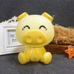 Rabbit Lamp Baby Night Lights Pig Bear Led Night Lamp Bedroom Cartoon Animal Table Lamp Kids Birthday Christmas Gifts Home Decor