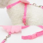 Breathable Polyester No Pull Dog Harness Vest Angle Wing Adjustable Pet Harness For Small Medium Dogs Cats Puppy Arnes Perro