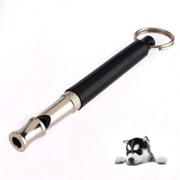 Pet Dog Training Whistle Ultrasonic Supersonic Sound Pitch Quiet Trainning Whistles Cat Dog Training Obedience Black WhistleTool