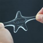 Door Stoppers Wall Protection Safety Shock Absorber Door Handle Bumpers Security PU Transparent Wall Starfish Shape Protectors