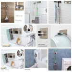 GUANYAO — Crochets adhésifs multi-usages, support mural de serpillières, organisateur pour balais et autres accessoires à manche, crochet de cintre pour cuisine, salle de bains