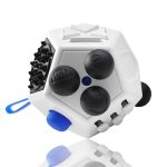 Cube à 12 faces de décompression et anti-stress pour adulte et enfant, jouet amusant de type dé pour soulager de l'anxiété,