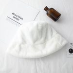 Chapeau seau en fausse fourrure pour femme et fille, solide, épais, doux et chaud, idéal pour la pêche ou les vacances en plein air