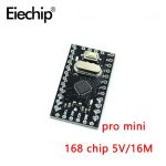 Carte de développement Pro Mini ATmega328 ATmega168 Pro Micro Mega2560 CH340G 5V 16MHz pour Arduino, avec tête de broche