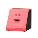 Coffre-fort créatif à mastication automatique du visage humain, chat, économie d'argent, capteur Intelligent pour enfants