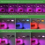 Full Spectrum Phytolamps DC5V USB LED Grow Light with Timer 15W 30W 45W 60W Desktop Clip Phyto Lamps for Plants Flowers Grow Box