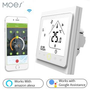 Smart WiFi Thermostat Temperature Controller Water and Gas Boiler Works with Alexa Echo Google Home Tuya App Remote Control