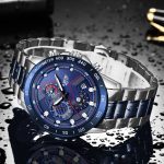 Relogio Masculino LIGE Hot Fashion Mens Watches Top Brand Luxury Wrist Watch Quartz Clock Blue Watch Men Waterproof Chronograph
