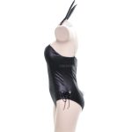 Lapin Sexy et mignon pour fille, matériel en Faux cuir, ensemble femme de bonne qualité, peut être porté pour le spectacle de bande dessinée, Costume Cosplay lapin Kawaii