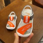 Sandales de sport, nouvelles chaussures orthopédiques de marque pour garçons, nu-pieds en similicuir pour tout-petits, souliers pour bébés et enfants, été